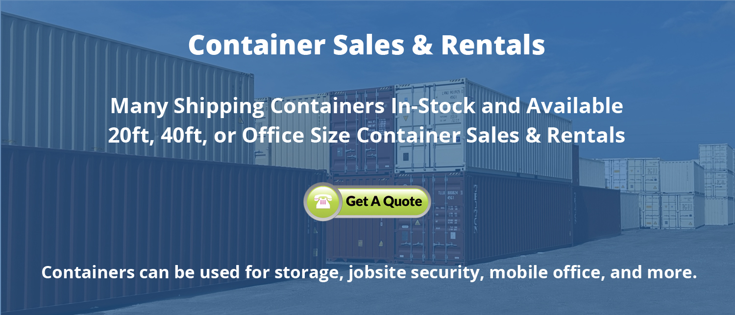 Rental Storage Container Sizes & Solutions